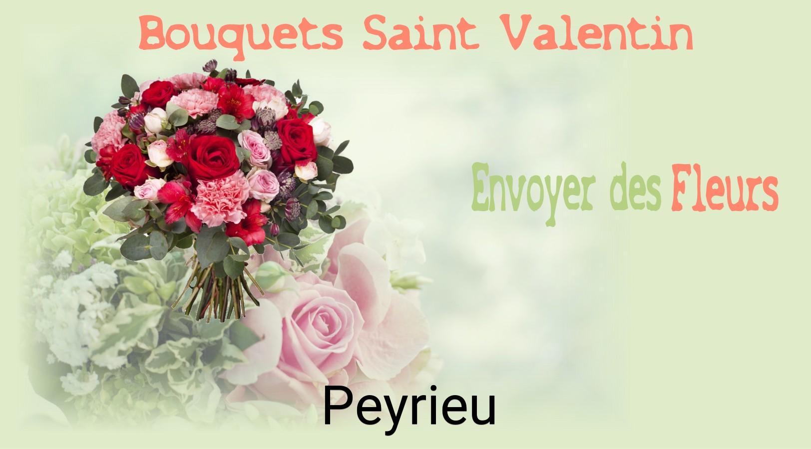 Roses de Saint-Valentin livrées à Peyrieu